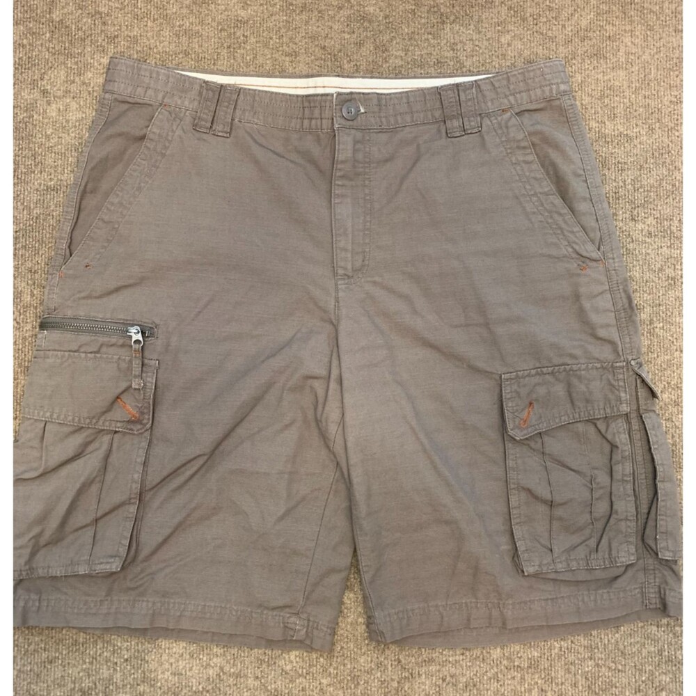 Columbia Shorts Mens 36 Cargo Utility Hike Camp Trail Outdoor Cotton Canvas
